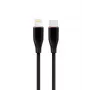 Lightning cable GEMBIRD CC-USB2S-CM8PM-1.5M-BK, 1.5 m
