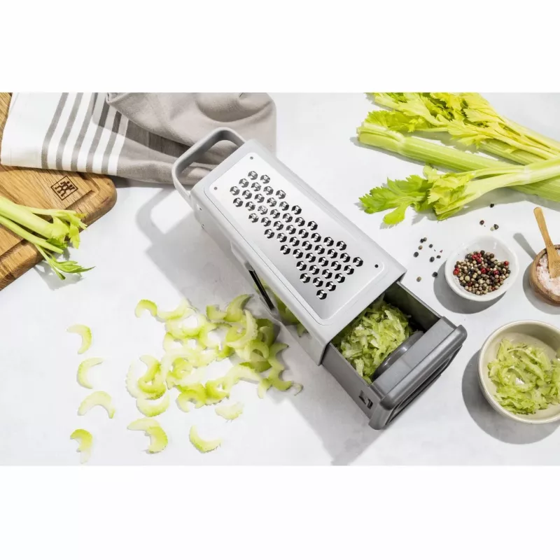 ZWILLING 36610-003-0 manual grater/spiralizer Box grater Grey
