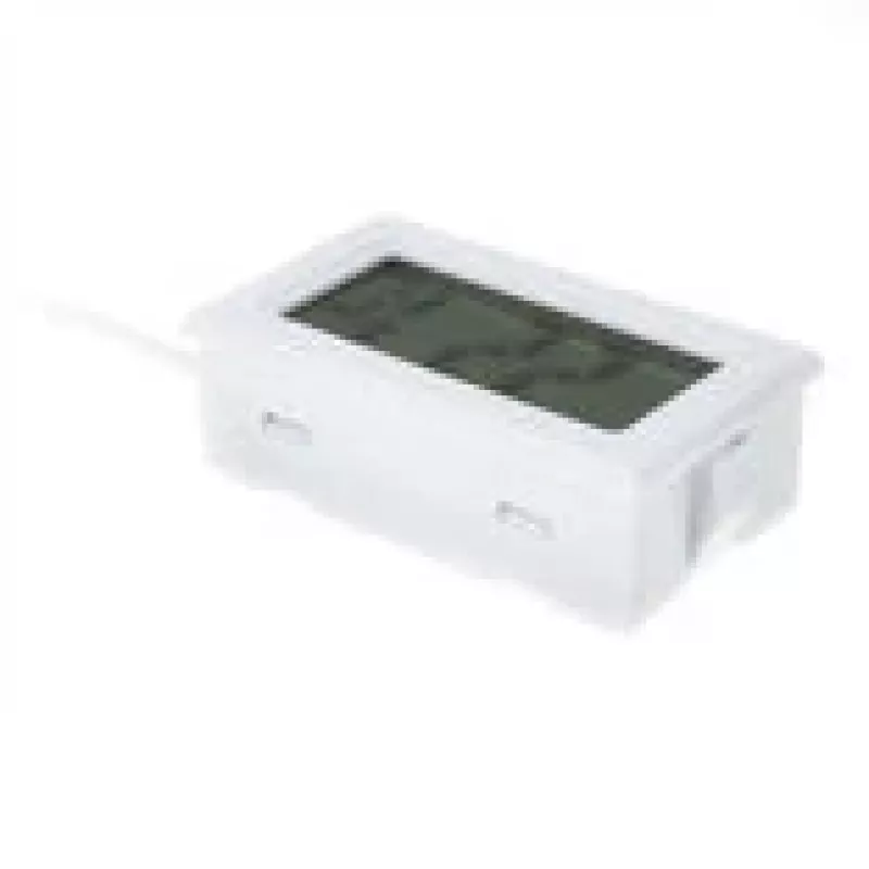 Digital Thermometer Lamptron TS708 with G1/4 inch Thread Connector, White