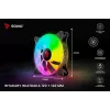 SAVIO Blast 120mm ARGB PWM Case Fan - Black