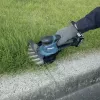 UM600DSMEX cordless grass shears 10.8Volt blue black 2x Li-ion battery 4.0Ah