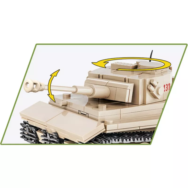Cobi 1/48 Scale PzKpfw VI Tiger 131 Model Kit