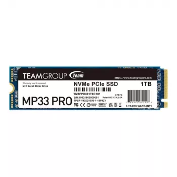 SSD disk Team Group 1 TB M.2 PCI Express 3.0 NVMe MP33 PRO