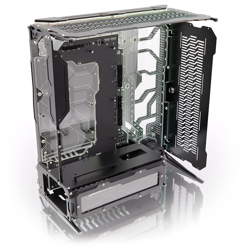Singularity Computers Spectre Integra-M Mid Tower Elite Dark - black