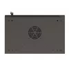 Wall-mounted rack cabinet LANBERG WF03-5304-10B 19 inch 4U black, glass door