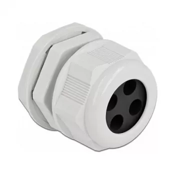 Cable Gland DeLOCK 60384 Grey Plastic 2 pc(s)