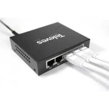 Unmanaged Ethernet Switch Televes SWUM-1000-5 — 5x 10/100/1000 Mbps ports