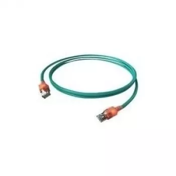 Easylan CS1OAADAD0030 RJ45 network cable, patch cable CAT 6a S/FTP 3 m grey with LED 1 pc.
