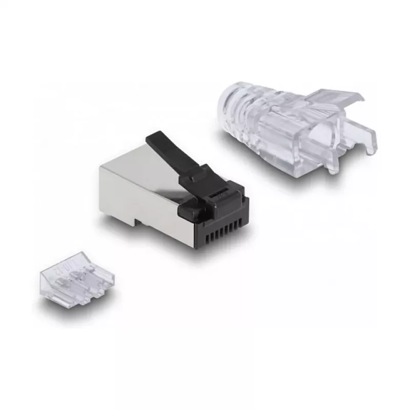 DeLOCK RJ45 Modular Plug Cat.6 50 pcs set with robust latch