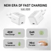 USB-C Charger YENKEE G45 VOLT 45W Power Delivery 3.0, 3A output