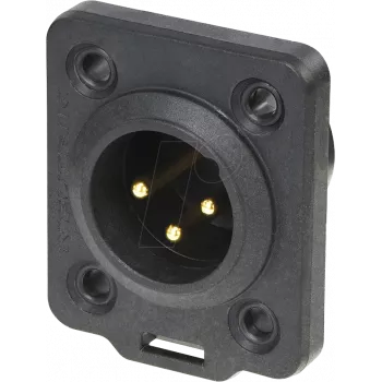 Neutrik NC3MDX-TOP Wire Connector XLR Black (NC3MDX-TOP)