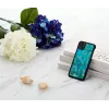 Protective smartphone case iKins for iPhone 11 Pro Max — Almond Blossom Black