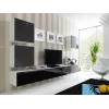 Cama Square cabinet VIGO 50/50/30 white/black gloss
