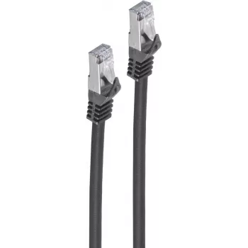 Networking Cable ShiverPeaks BS08-39205 RJ-45 Cat7 0.15m Black