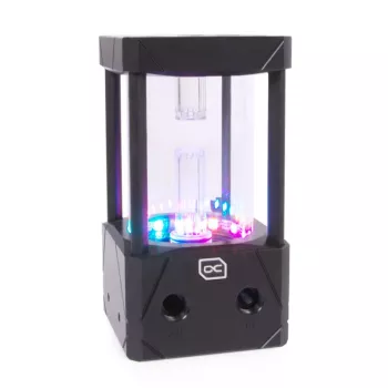 Water block Alphacool 13327 Acetal Aluminium Black Transparent 5V RGB