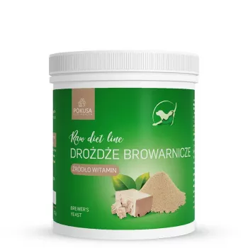 POKUSA RawDietLine Brewer's yeast - supplements for dogs and cats - 250g