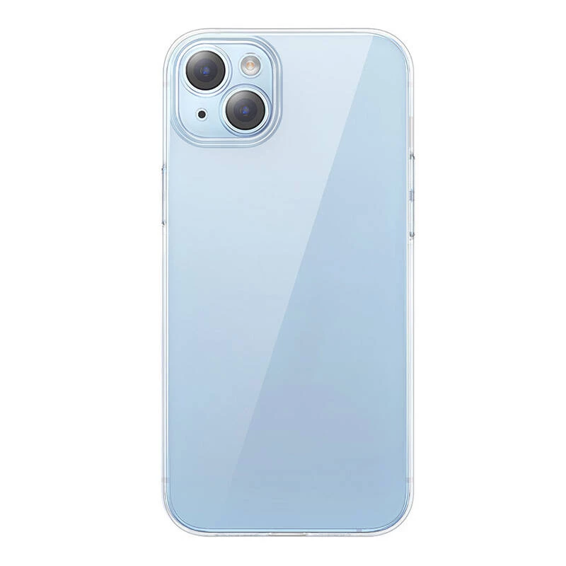 Protective case Baseus Crystal Series for iPhone 14 Plus with tempered glass back
