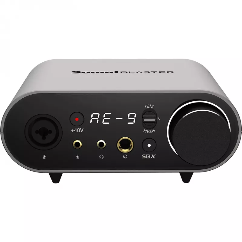 Sound card Creative Labs SoundBlaster AE-9 — 32-bit / 384 kHz playback and recording