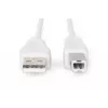 Assmann USB connection cable. type A - B M/M. 3.0m. USB 2.0 suitable. UL. be (AK-300102-030-E)