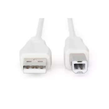 Assmann USB connection cable. type A - B M/M. 3.0m. USB 2.0 suitable. UL. be (AK-300102-030-E)