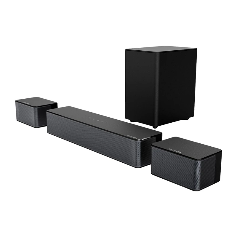 Soundbar Ultimea Poseidon D50 — model U2500, compact home audio speaker for TV and music