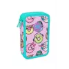 Pencil case cool pack Jumper 2 — double-decker compartment design, zip closure, fabric finish