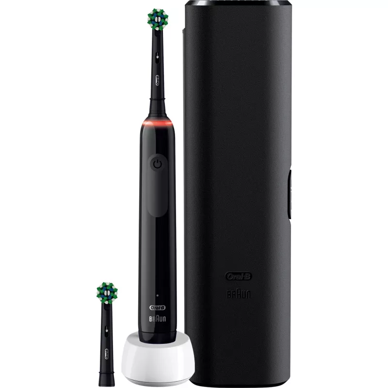 Oral-B Pro 3 3500 Adult Rotating toothbrush Black