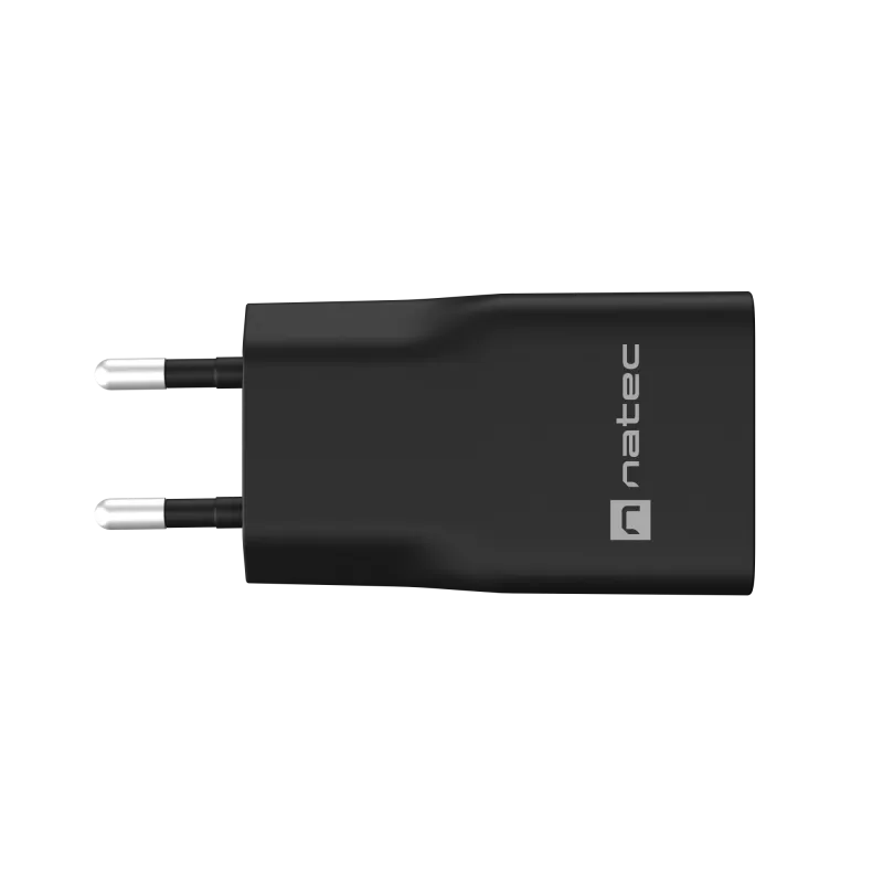 Power adapter NATEC Ribera NUC-2377 — 1×USB-A, 1×USB-C, 3 A output