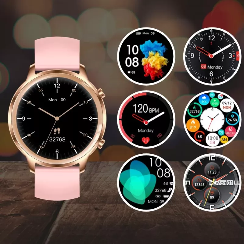 Smartwatch Manta Kelly 3.35 cm Pink