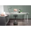 DIGITUS Ergonomic Stool / Standing Aid, Height-Adjustable with Gas Pressure Spring, Black