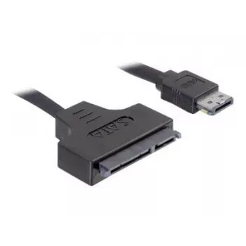 SATA cable DeLOCK ESATAP-100 0.5m Black
