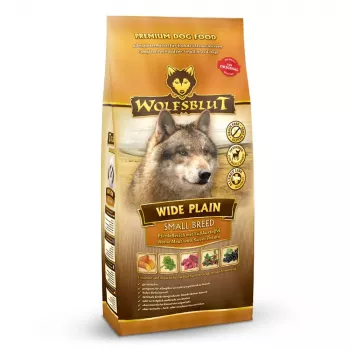 WOLFSBLUT Wide Plain Small breeds Horse with sweet potatoes - dry dog food - 2kg