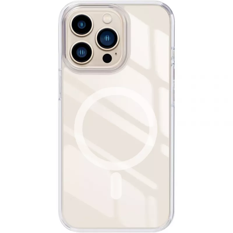 NEVOX StyleShell SHOCKFlex, Phone Case Transparent, iPhone 16 Pro Max, compatible with MagSafe