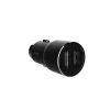Roidmi 3S Car Charger with FM Transmitter, Bluetooth, Black Color