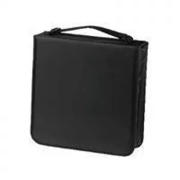 Hama CD Wallet Nylon 208, black 208 discs