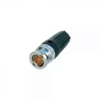 Neutrik NBNC75BDD6 Wire Connector BNC Aluminium - Black (NBNC75BDD6)
