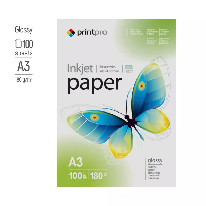Photo paper ColorWay PrintPro A3 180 g/m² 100 sheets
