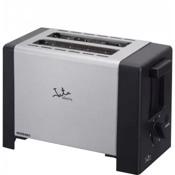 Toaster JATA TT607 2 slice(s) 800 W Black Stainless steel