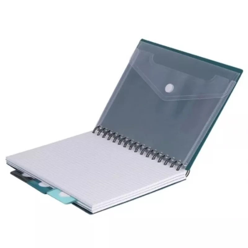 Spiral notebook Coolpack A5 Blue model 94009CP — A5 spiral-bound notebook, blue cover