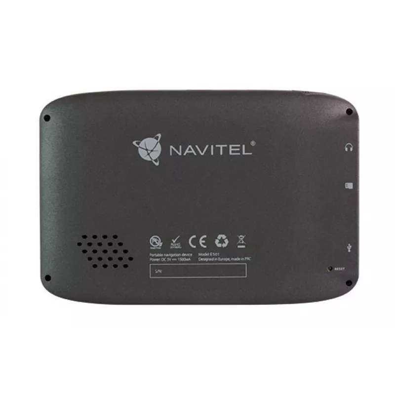 Navitel E501 Navigator 12.7 cm (5 inch) TFT Touchscreen Grey