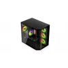 PC tower case KRUX Empero KRXD010, ATX, black — supports GPUs up to 420 mm, CPU coolers up to 155 mm, 2x 3.5 inch + 3x 2.5 inch bays