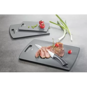 GEFU Levoro kitchen cutting board Rectangular Plastic Grey