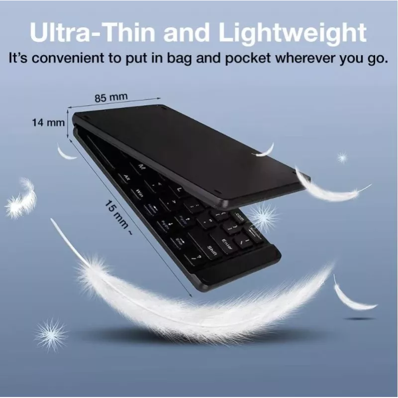 Bluetooth 3.0 Foldable Wireless Keyboard