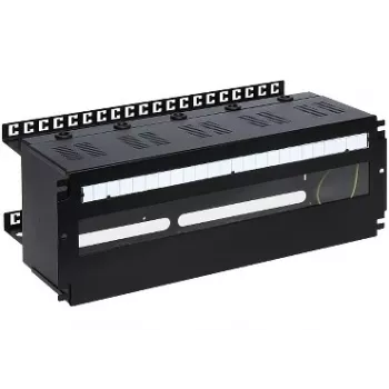 Enclosure with DIN rail PULSAR ARADIN3 — model A19-TS-35/OB-4U
