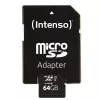 Intenso Performance - Flash Memory Card (microSDXC-an-SD-Adapter inbegriffen) - 64GB - UHS-I U1 / Class10 - microSDXC UHS-I (3424490)