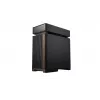 PC Case DeepCool CL660 Black — ATX/Micro-ATX/Mini-ITX, Tempered Glass, 2x3.5 inch + 1x2.5 inch, Front 140 mm, Top/Rear 120-140 mm