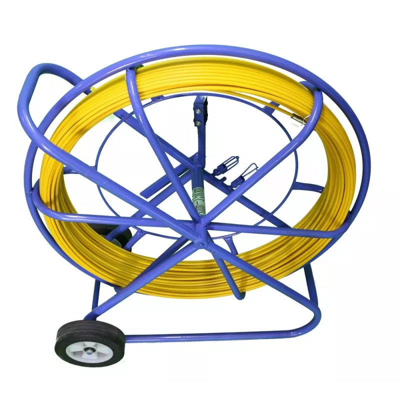 Extralink Cable pulling rod Pilot 9mm 150m glass fibre FRP yellow
