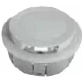 Telescopic Cover Bachmann 930.137 Silver — retractable tabletop cable and socket cover