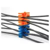 Cable holder DeLOCK 66325 blue 24 cable entries