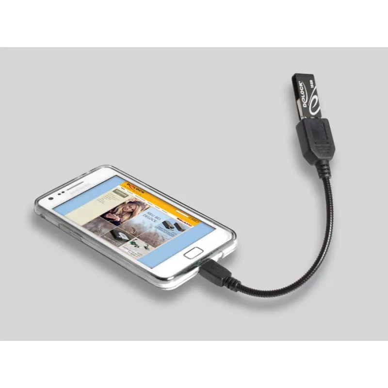 USB cable Micro-USB B USB A DeLOCK 83293 0.18m